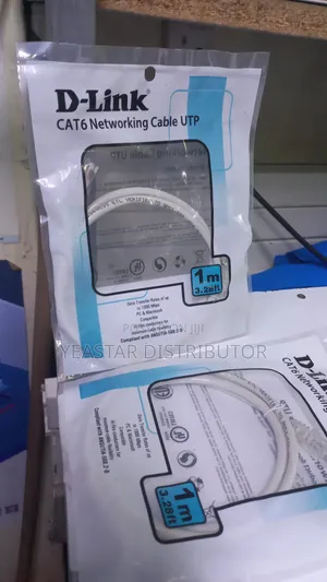 D Link Cat6 1 MTR Patchcord Utp