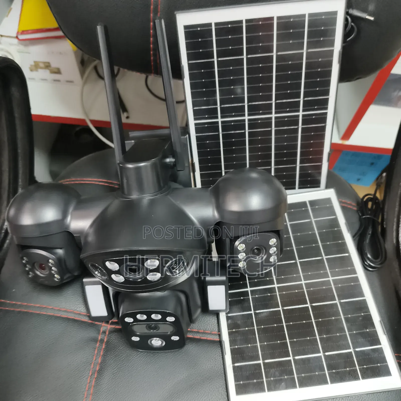 Aov 4 Lens 4g Dual Panel Solar Powered PTZ