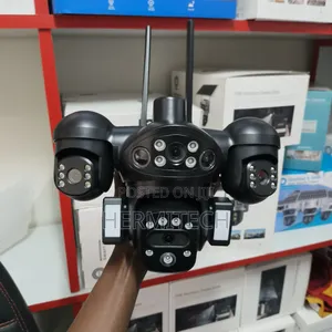 Aov 4 Lens 2 Panels CCTV Surveillance Outdoor Camera