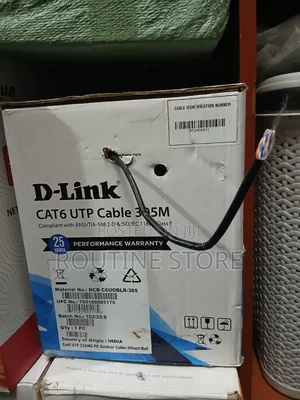 Dlink Cable Cat 6 Outdoor
