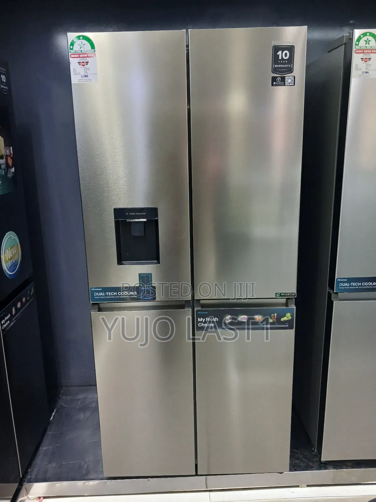 Hisense Ref470dr 4 Door Fridge 470litres