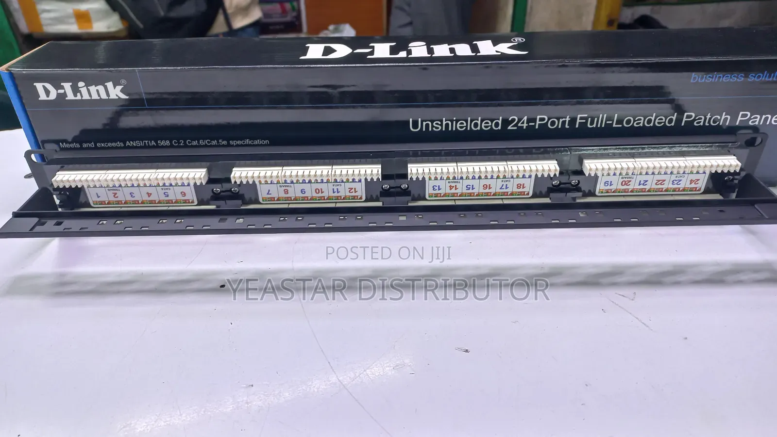 Dlink Cat 6 24port Patch Panel