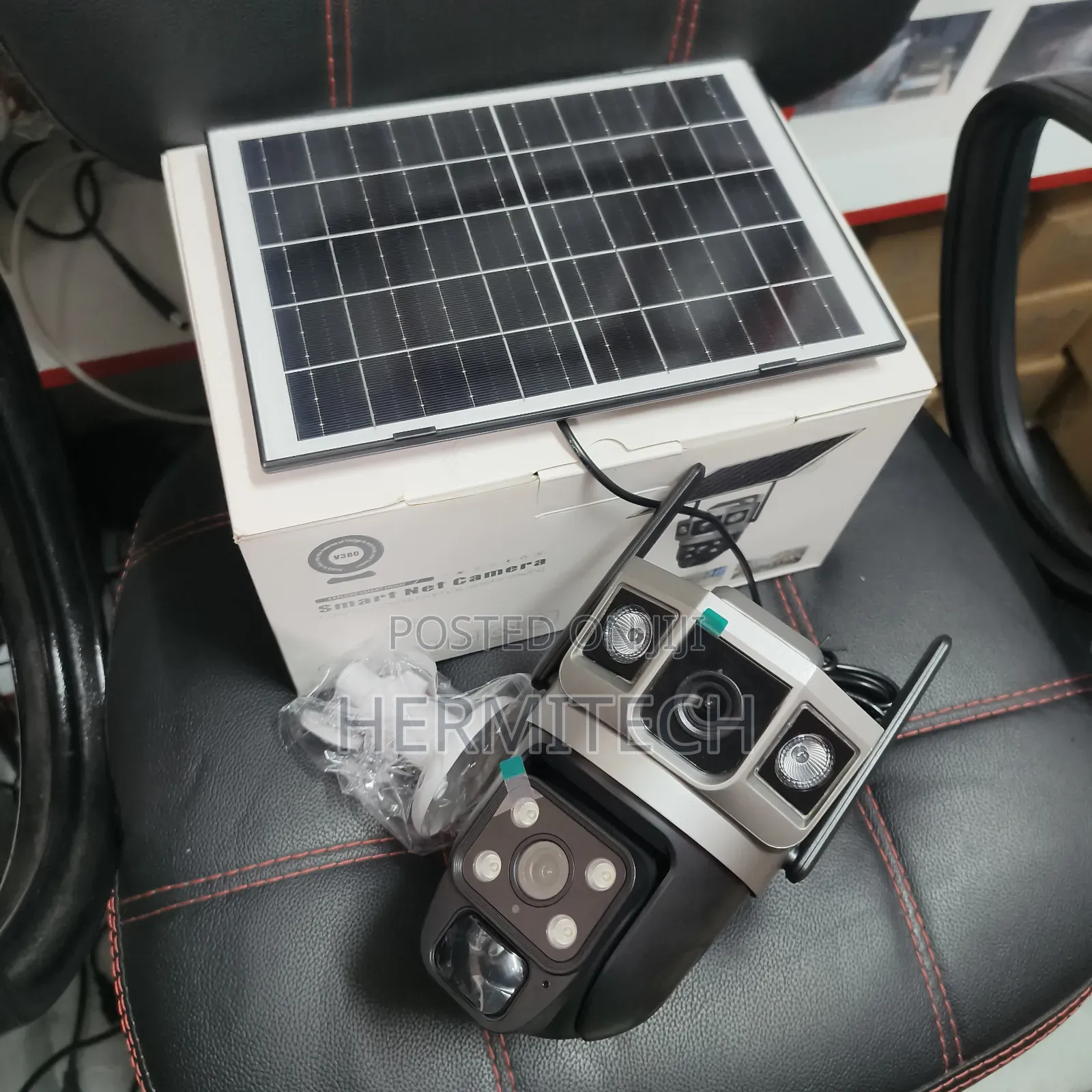 Dual Lens 4g Solar CCTV Outdoor Camera