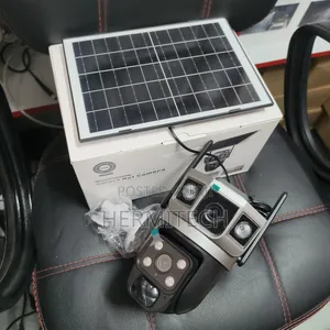 Dual Lens 4g Solar CCTV Outdoor Camera