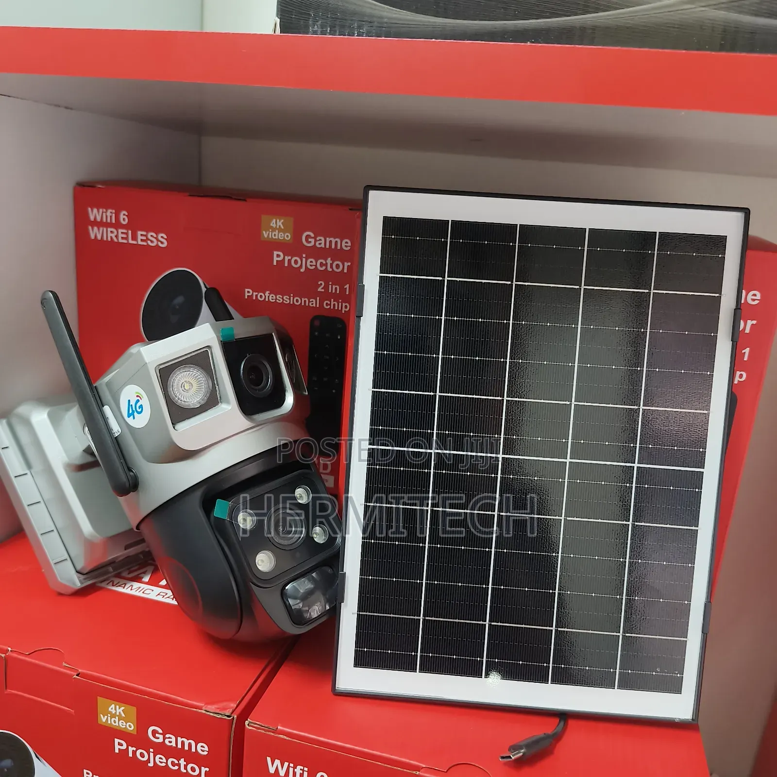 4g Outdoor Use Solar Powered PTZ Cameras Available
