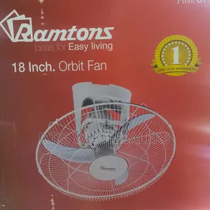 Ramtons 18′′ Oscillating Orbit Fan With Durable Blades