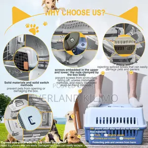 Heavy-Duty Pet Carrier-S