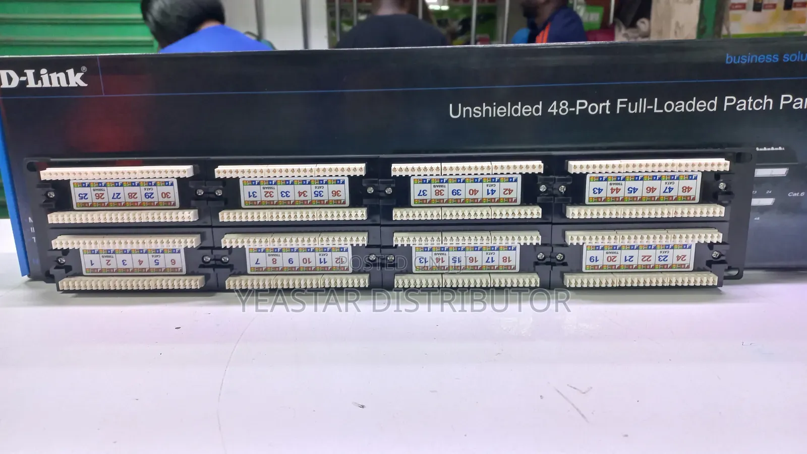 Dlink Unshielded 48port Full Loaded Patchpanel