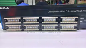 Dlink Unshielded 48port Full Loaded Patchpanel