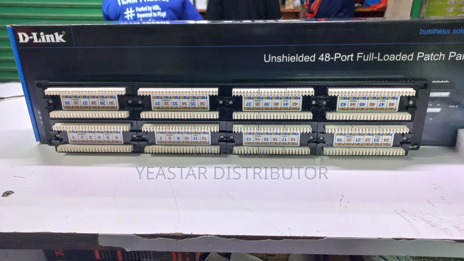 Dlink Unshielded 48port Full Loaded Patchpanel