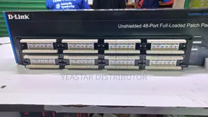 Dlink Unshielded 48port Full Loaded Patchpanel