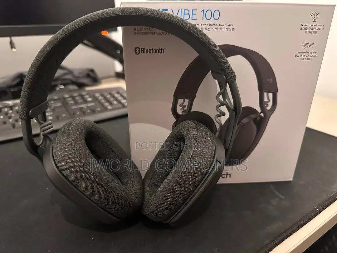 Logitech Zone Vibe 100 Wireless Bluetooth Headset