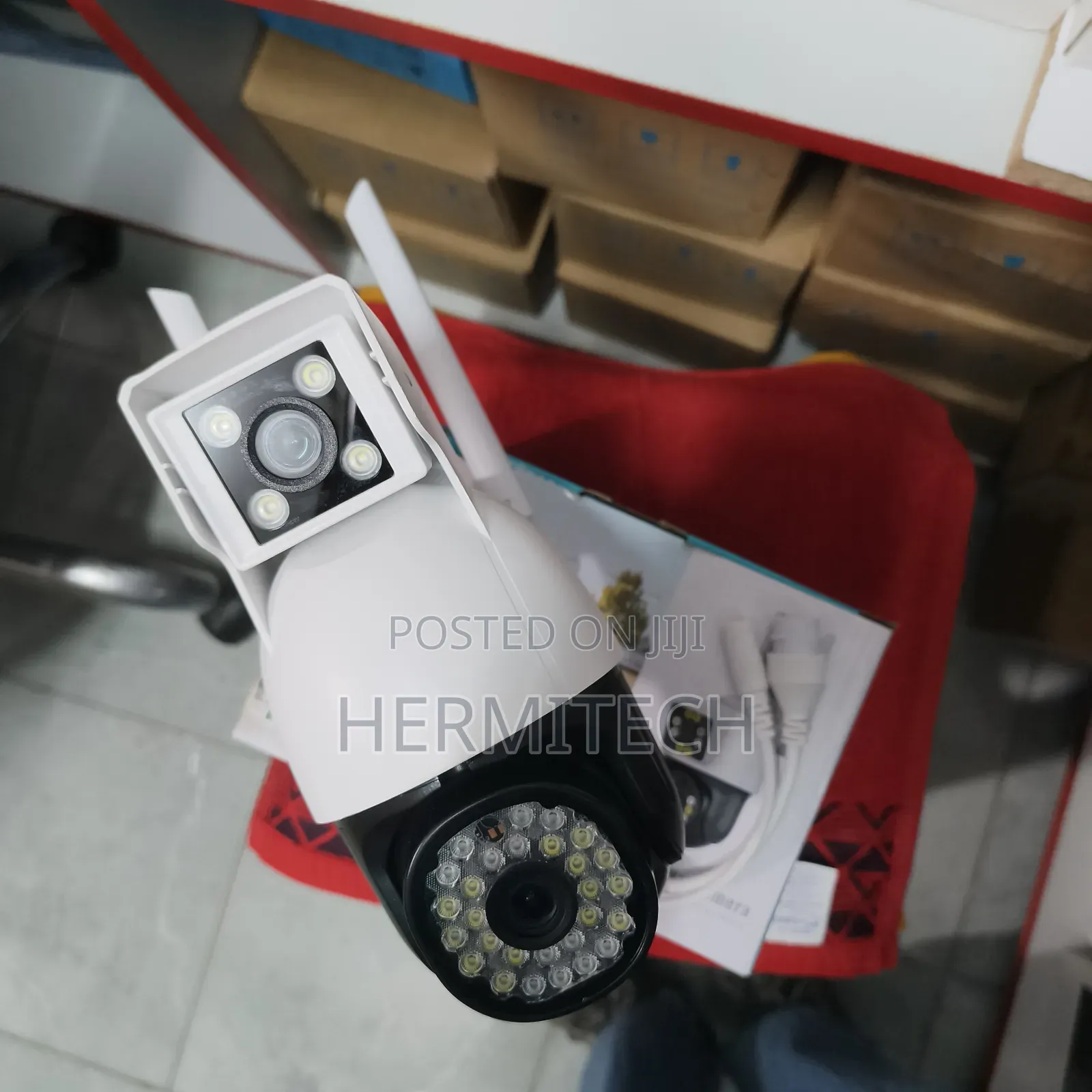 Smart Android CCTV Camera With Dual Lens 4g Wifi Enabled