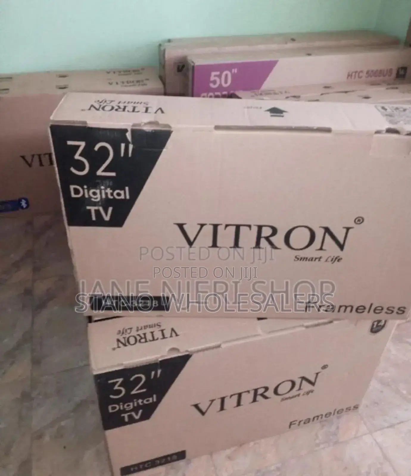 Restocked Vitron 32inch Digital Tv
