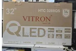 Restocked Vitron 32inch Smart Tv