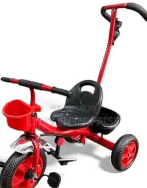 Tricycle With Push Handle