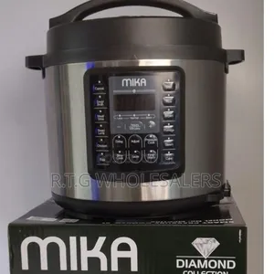 Mika 6 L Smart Pressure Cooker With Safety Features