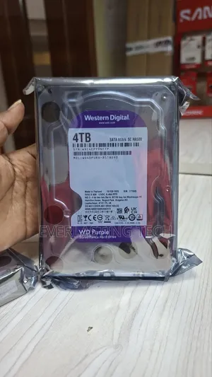 Wd Purple Surveillance Hard Drive 4 Tb, 64 Mb, 5400 RPM