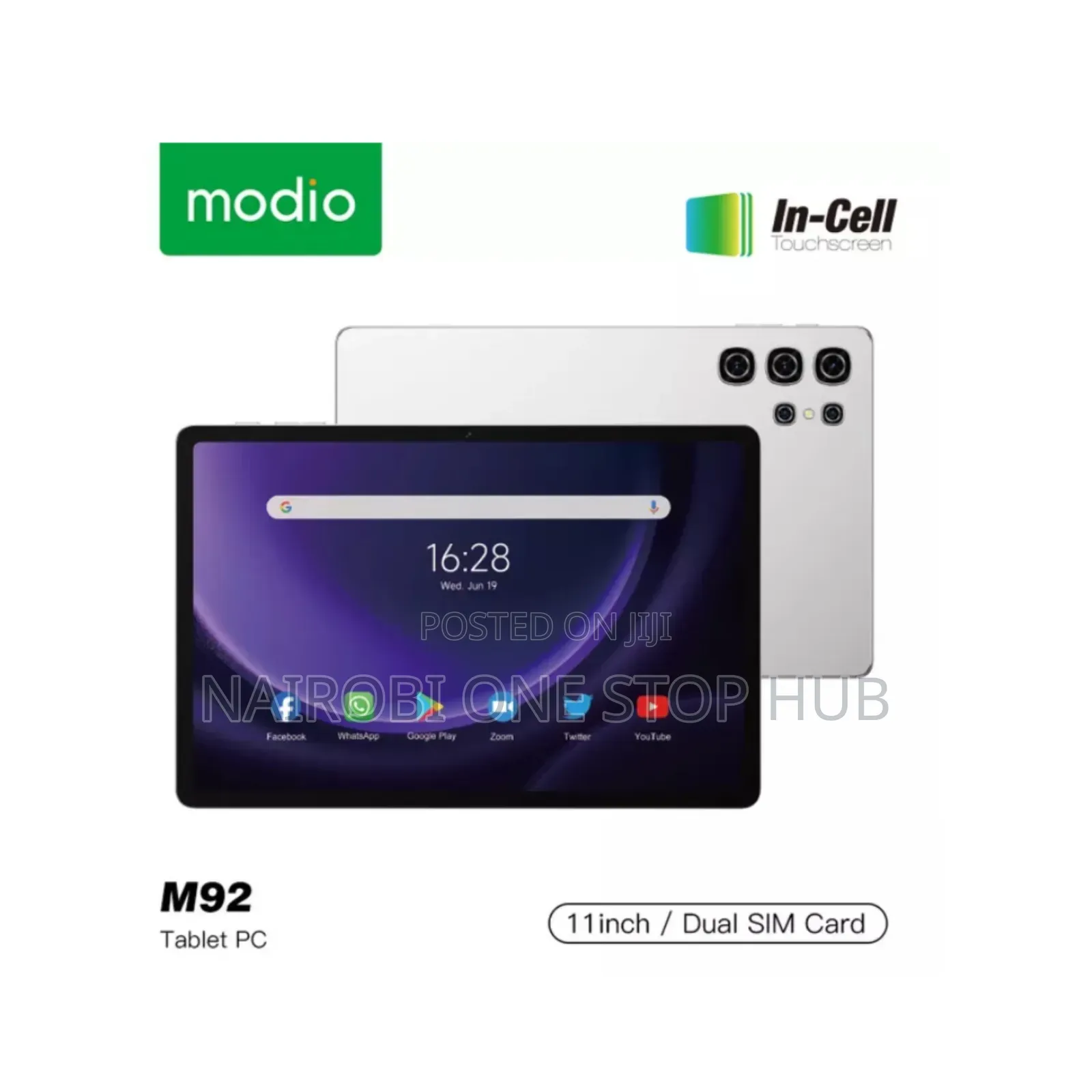 New Modio M92 1 TB Black