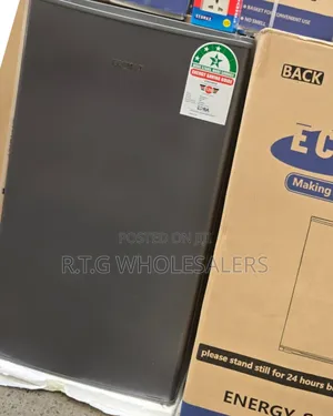 Ecomax 90l Single Door Fridge With Free Guard – Dark Silver