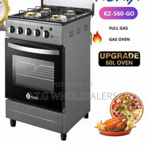 Nunix 50×55 Full Gas Cooker With Gas Oven