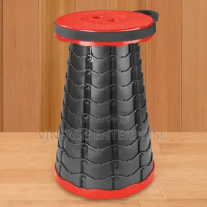 Portable Retractable Stoolfolding Stool, Portable Telescoping Stool,