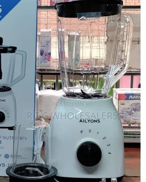 Ailyons 2-in-1 Kitchen Blender With Grinder