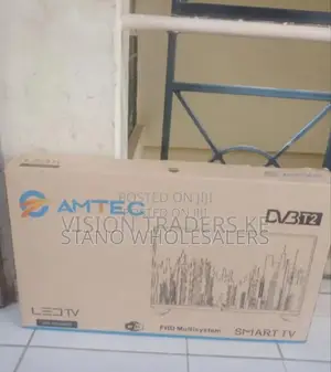 Frameless New Amtec 40inch Smart Tv