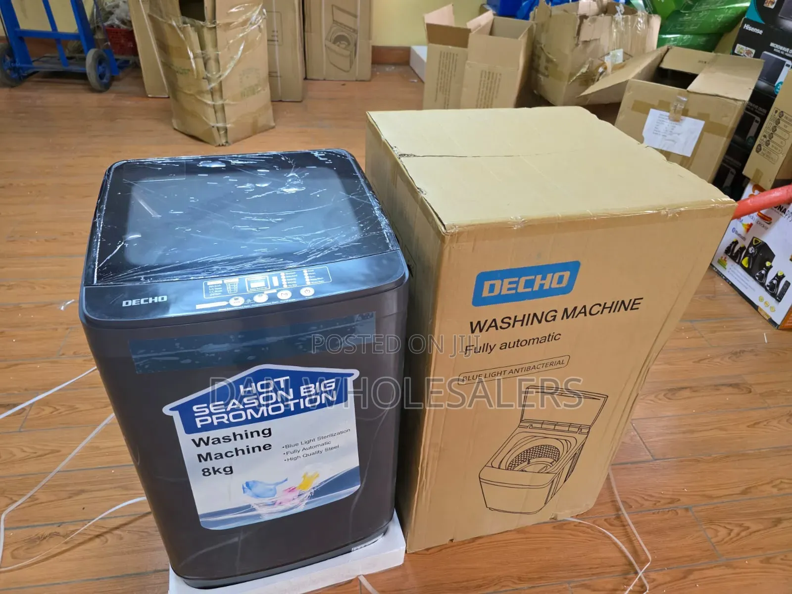 Decho 8kg Fully Automatic Top Load Washing Machine