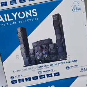 Ailyons Elp5901k 5.1ch Multimedia Sound System With Bluetooth