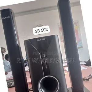 Ailyons V527 2.1ch Tall Boy Speaker With Subwoofer Bt/Usb/Fm