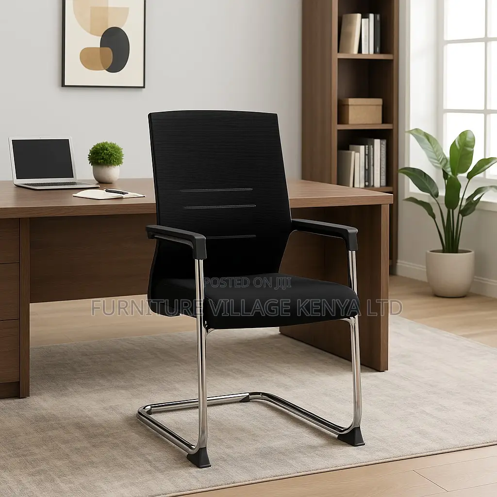 Office Chair; Mesh Office Visitors Chair