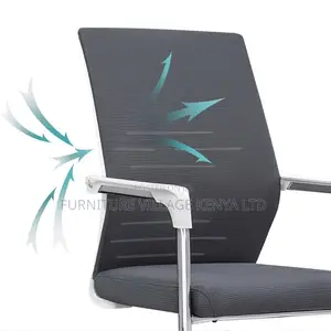 Office Chair; Mesh Office Visitors Chair