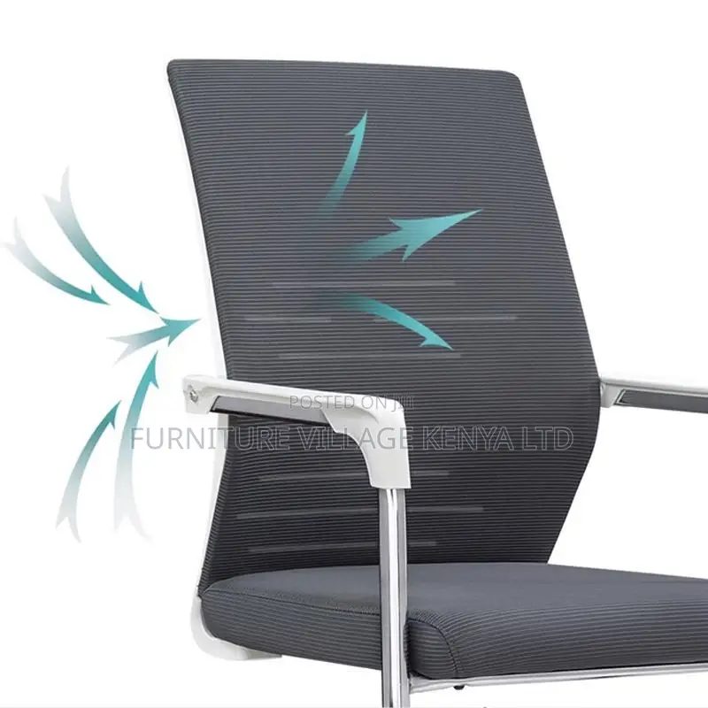 Office Chair; Mesh Office Visitors Chair