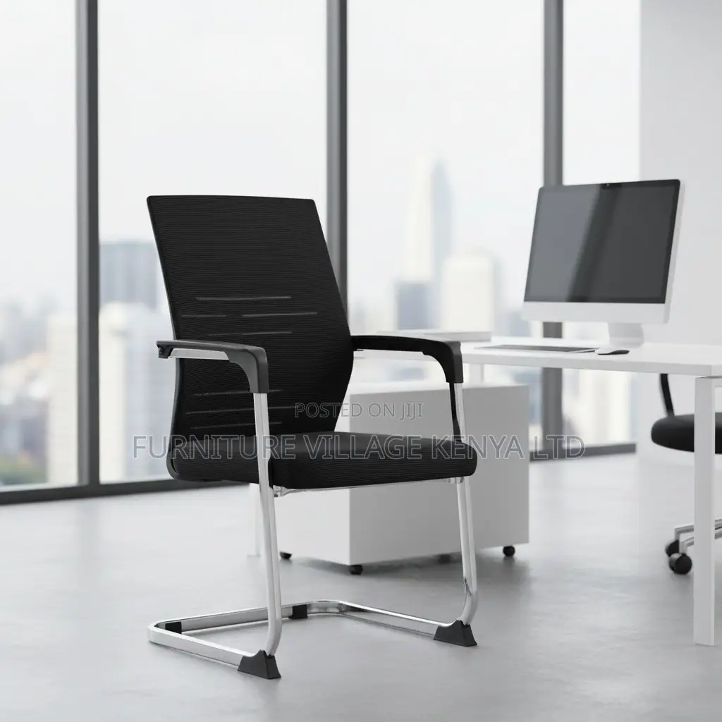 Office Chair; Mesh Office Visitors Chair