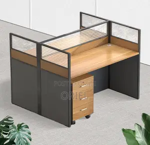 Workstation; Multi-Functional Dual Office Workstation Unit