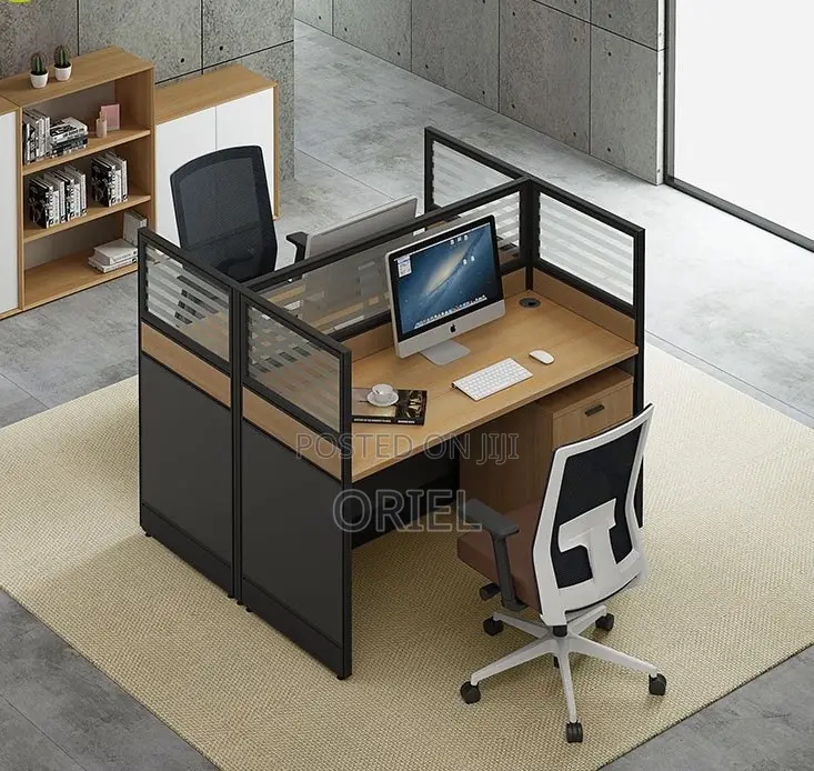 Workstation; Multi-Functional Dual Office Workstation Unit