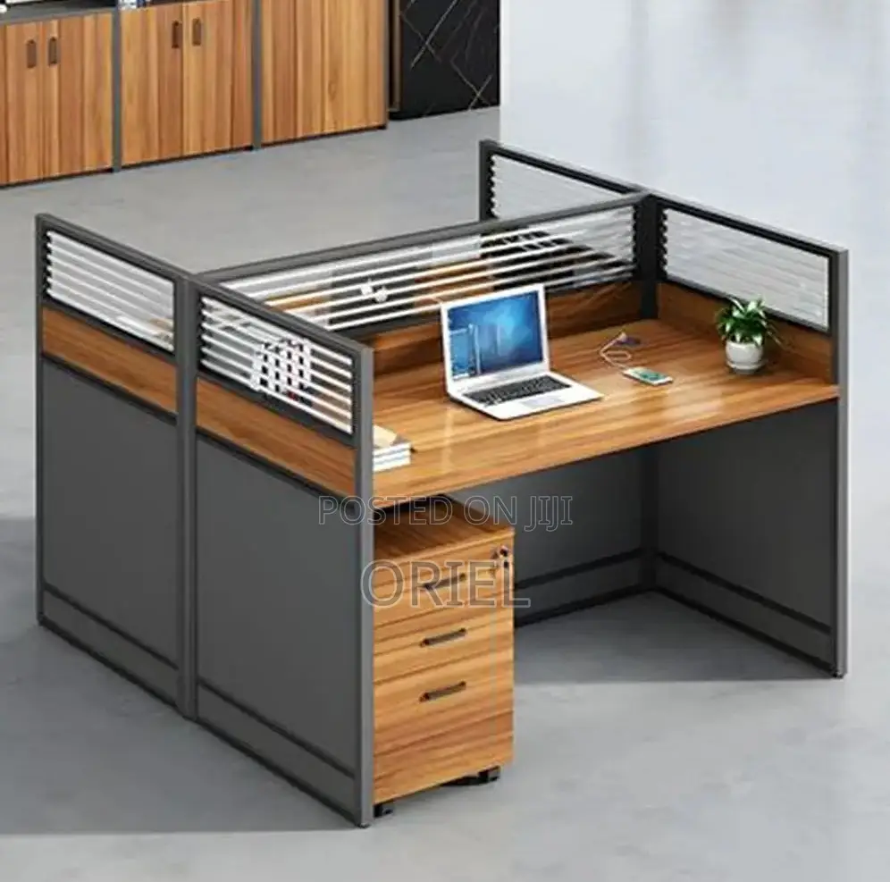 Workstation; Multi-Functional Dual Office Workstation Unit