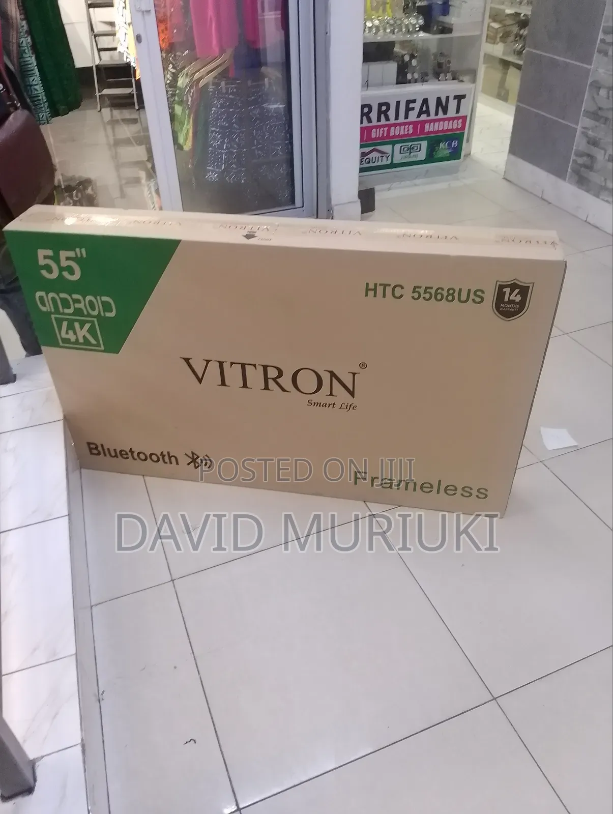 55" Vitron Smart Tv 