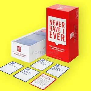 Never Have I Ever Card Game for Adults