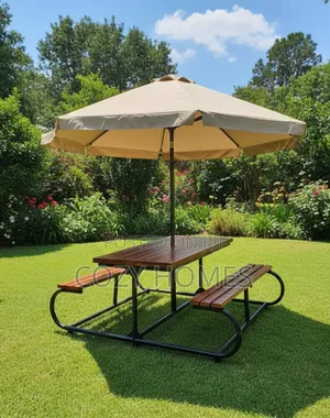 A Beautiful Garden Sun Umbrella Built for Daily Use