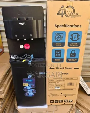 Brand New Von Black 3 Tops Dispenser