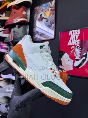 Solefly X Air Jordan 3 “Miami”
Sizes : _40 41 42 43 44 45_