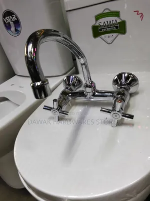 Heavy Duty Chrome Finished Wall Mixer