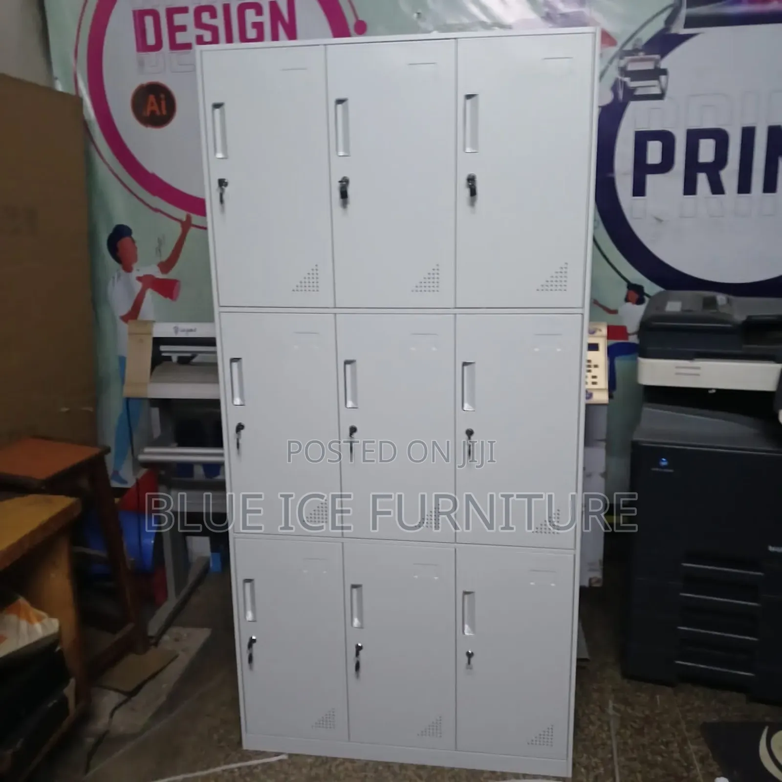 Modern Office Cabinet With Secure Lock