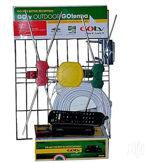 GOTV Decorder+ Outdoor Gotenna+ 1 Month Free Subscription.