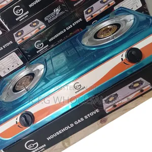Eurochef Double Burner Gas Table Top Cooker