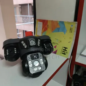 New Model CCTV Camera With Alarm Siren Solar Powered 3lens Camera