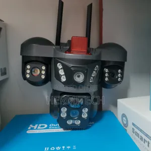 Triple Lens Quality Camera With in-Built Batteries Solar Powered 4g