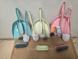 5 In 1 Dustpan And Toilet Cleaner Set